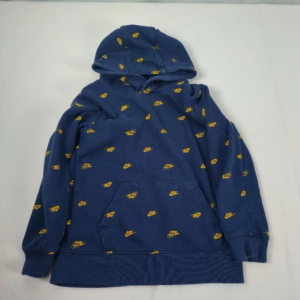 Nike Kids Size 3-4 Years Logo Hoodie Pullover
